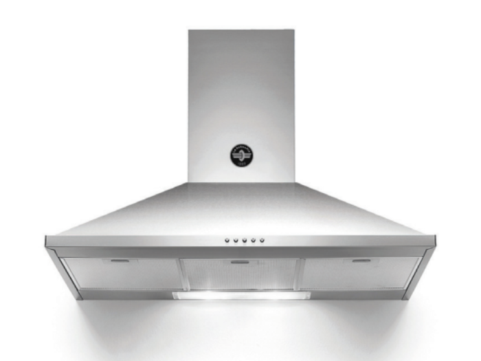 90cm Wall Mount Hood | Bertazzoni La Germania - Stainless